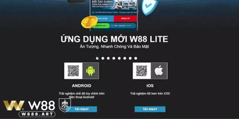Download app W88 về Android  