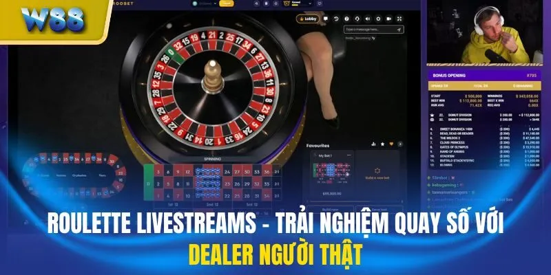 Roulette Livestreams – Trải Nghiệm Quay Số Với Dealer Người Thật